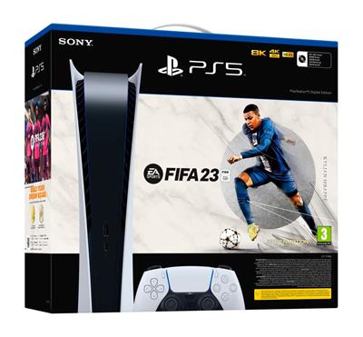 Consola Sony Ps5 Digital Fifa +  . . . 