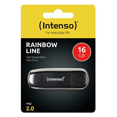 Pen Drive 16Gb Intenso Rainbow . . . 