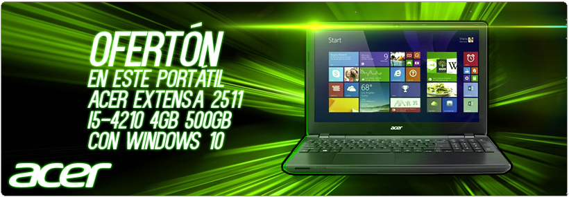 Ofertón Acer Extensa 2511