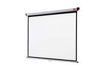 Wall Screen Nobo/ 175X132. 5 Cm White