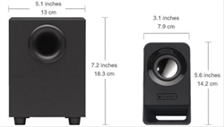 Altavoces 2. 1 Logitech Multimedia . . . 