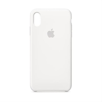 Apple Iphone Xs Max Silicone          Case Whi