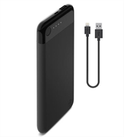 Belkin Powerbank 5K W Ltg Cbl Black