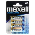 Blíster De Pilas Alcalinas Maxell Lr06 Aa 4 . . . 