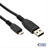 Cable Nanocable Usb 2. 0 A/ M -  Micro Usb B/ M 3 M