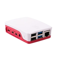 Caja Oficial Raspberry Pi 4 Rojo/ Blanco