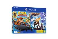 Ps4 Slim 1Tb Cras Team Racing +  . . . 
