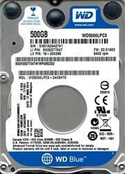 Disco Duro Wd Blue 500Gb Sata Iii 5400Rpm 16Mb . . . 