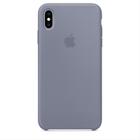 Funda Apple Iphone Xs Max Silicona Gris