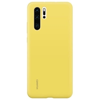 Funda Silicona Huawei P30 Pro Amarilla