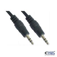 Nanocable Cable Audio Estereo.  3. 5/ M- 3. 5/ M.  10 M