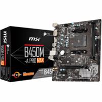 Placa Base Msi B450m- A Pro Max Am4