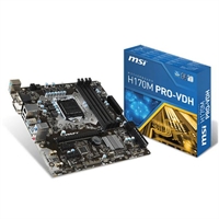 Placa Base Msi H170m Pro- Vdh Socket 1151 Ddr4