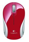Ratón Logitech Wireless Mini Mouse M187 Rojo