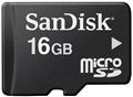 Sandisk Microsdhc 16Gb With Microsd To Sd Adapt