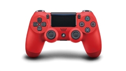 Mando Dual Shock 4 Sony Ps4 Rojo Magma