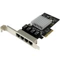 Startech 4Port Gigabit Network Adapter   Card W/  . . . 