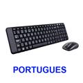 Teclado Logitech Wireless Mk220 Portugues . . . 
