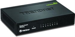 Trendnet 8- Port Gigabit Greennet Switch  With . . . 