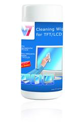 Toallitas Limpieza Monitores V7 Vcl1513 Tft & Lcd . . . 